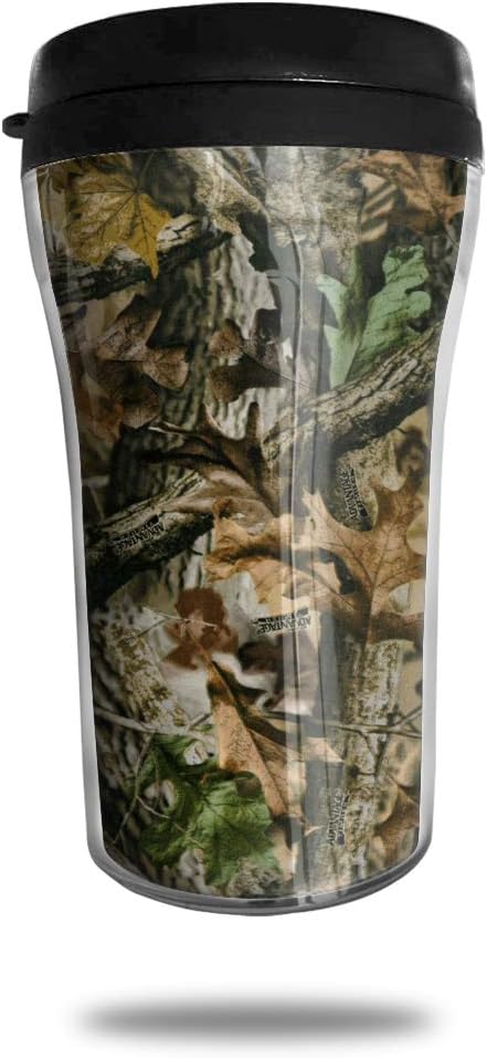 Free Realtree Camo Travel Coffee Mug Portable Double Wall Vacuum Insulated Tumbler Stainless Steel Thermos Water/Tea Cup With Sealing Lid-250ML