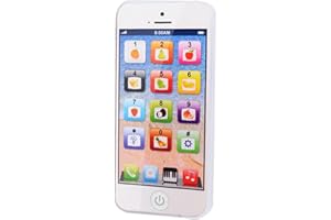 Kids Learning Phone | Mobile Toy Phone for Kid,English Learning Cell Toy with Enter Quiz Mode for Creative Thinking Fine Moto