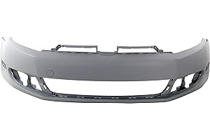 Garage-Pro Front Bumper Cover Compatible With 2010-2014 Volkswagen Golf, Fits 2010-2014 Volkswagen Jetta Primed Wagon