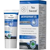 No Sweat Antiperspirant Gel 50 ML - Suitable Usage For Face-Neck-Nape Helps Prevent Excess Facial Sweating and Facial Shining-Suitable For Active Work and During Gym