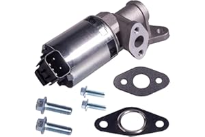 AUQDD EGV827 EGR Exhaust Gas Recirculation Valve w/Gasket (For 5.7L V8;VIN 2/H/D) Fit For 06-08 Chrysler 300 Dodge Charger /04-08 Durango /03-08 Ram 1500/05-08 Jeep Grand Cherokee 53032509AM