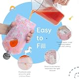 BUZIO 12 Pack Reusable Baby Food Pouches 148ml Double Zipper Freezer Safe view 2