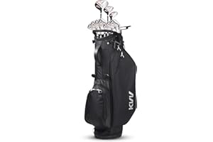 KVV Men's Golf Clubs Package Set, 11-Club Complete Set with/Without Stand Bag/7-Piece Irons (5~P#), Right Handed/Left Handed