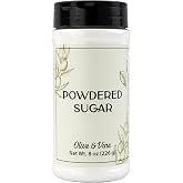 Olive &amp; Vine, Powdered Sugar, 8 Oz | For baking, decorating, and dusting desserts