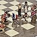 Bello Games New York, Inc. Hand Painted Napoleon & The Duke of Wellington Chess Set, Chess Game, Hand Painted Chessmen, Felted Chessmen, 15 and up