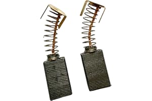 (2-Pack) Carbon Brush Set Compatible with Multiple Skil Bosch Circular Saws, Specifically for HD77/S77 Series