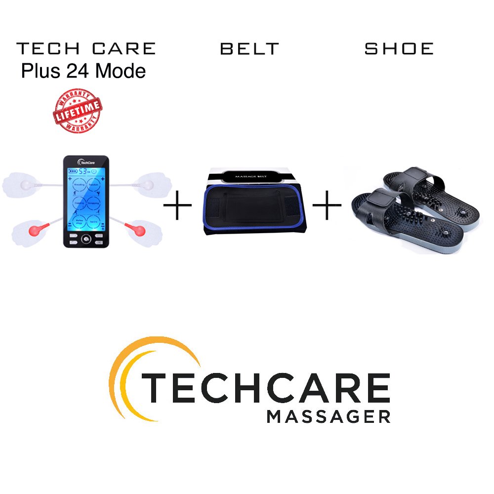 Lifetime Warranty TechCare Plus 24 Modes Tens Unit