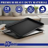 BLUES Set of 3 Non Stick Baking Trays 32 cm Heavy Duty Oven Tray view 3