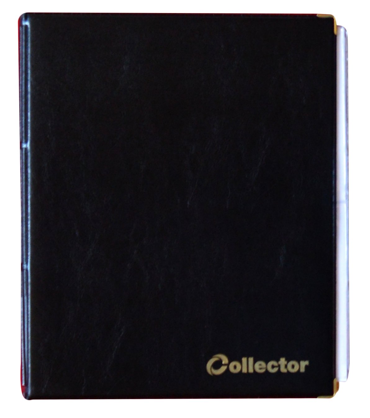 Collector Banknotes Album Folder Book Notes Banknote with 15 Pages and 15 Dividers - Very Big Capacity - BLACK