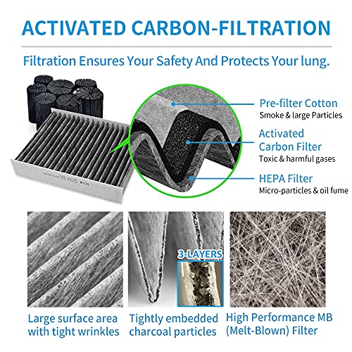 DOOPICHA Solder Fume Extractor Smoke Absorber Remover Strong Suction