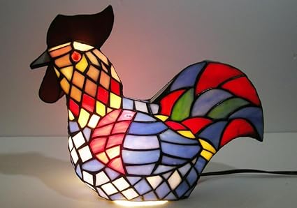 Amazon ステンドランプ 鶏 23cm Luibor マウス 通販