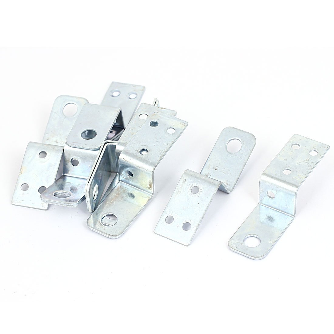 Sourcingmap Furniture Shelf 70x20mm Z Shape Corner Brace Plate Angle Bracket 10pcs