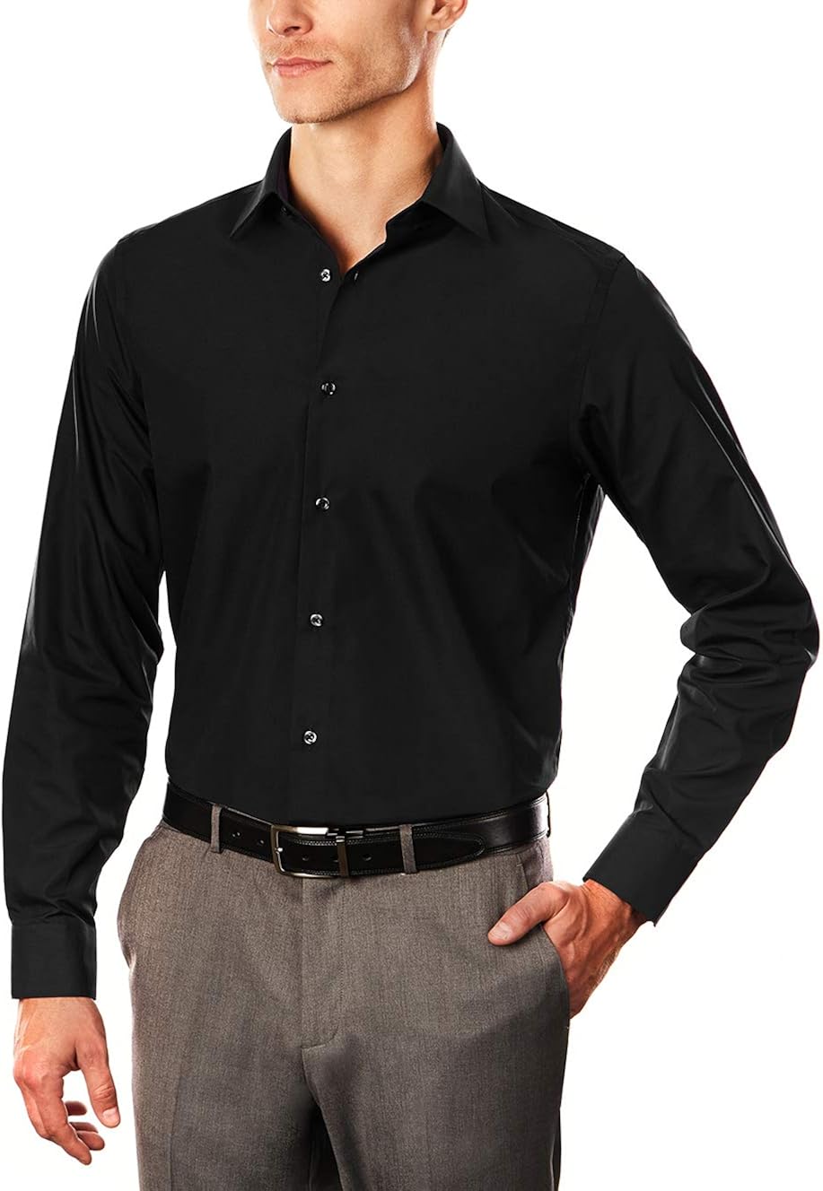 Arrow 1851 Men's Dress Shirt Poplin (Available in Regular, Slim, Fitted, and Extreme Slim Fits): Clothing