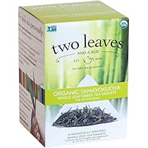 Amazon.com : Two Leaves and a Bud Organic Tamayokucha Tea
