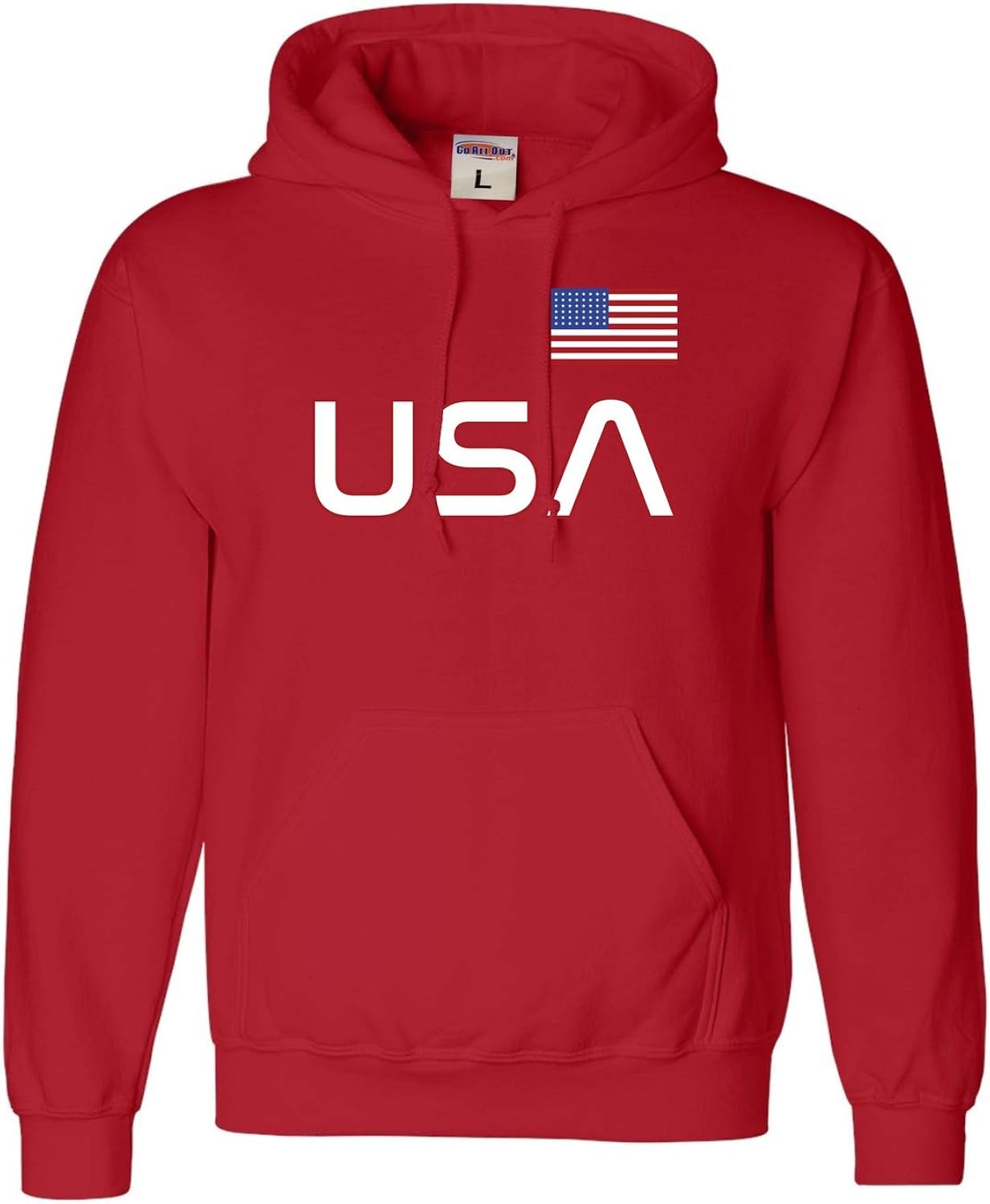 nasa red hoodie