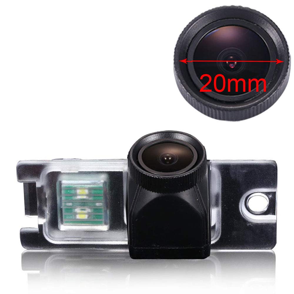 New 20mm Lens HD Color Waterproof Night Vision Car license plate light Rear View Camera for Volvo S40 S40L V40 V50 S60 S60L V60 XC60 C70 V70 XC70 S80 S80L XC90 1995-2017
