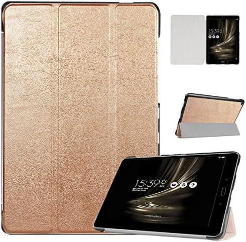 For Asus Zenpad 3S 10" Z500KL/Z500M Case - Premium Ultra Lightweight Slim Smart Shell Folio Cover with Stand and Auto Wake/Sleep [Or Rose]