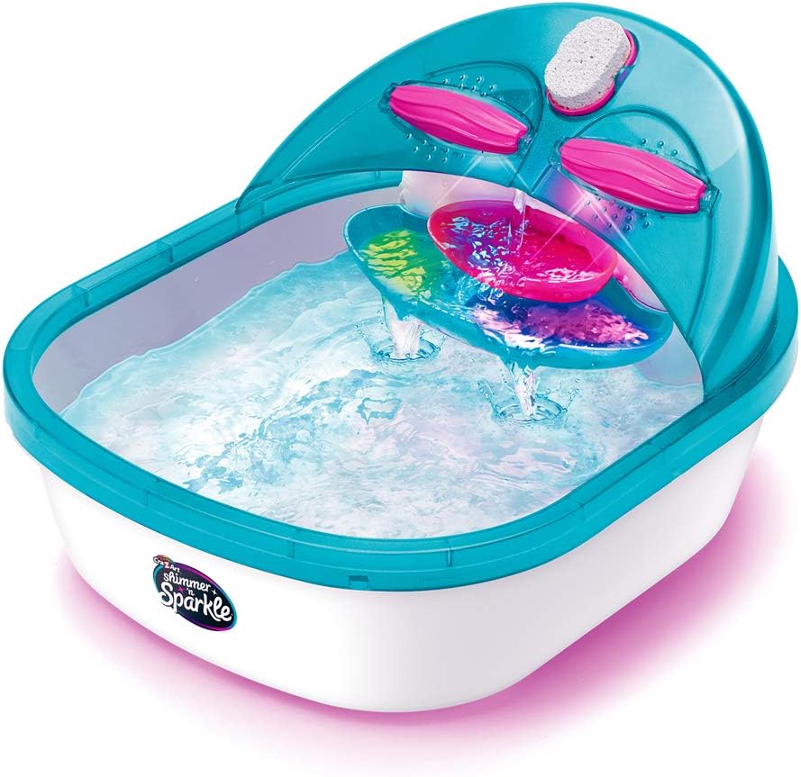 Cra-Z-Art Shimmer ‘n Sparkle 6 n 1 Real Massaging Foot Spa, Blue: Toys & Games