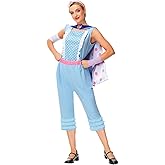Deerose Halloween Blue Costume Shepherdess Cosplay Set