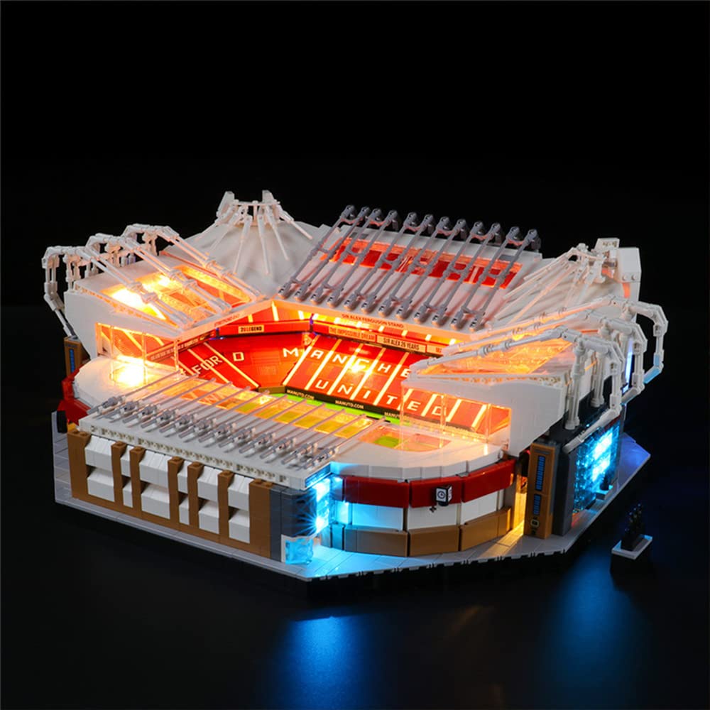 GEAMENT LED Light Kit Compatible with LEGO Old Trafford-Manchester United - Lighting Set for Creator 10272 Model (Building Set Not Included)