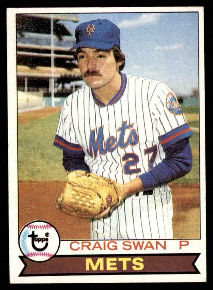 Amazon 1979 Topps 334 Craig Swan New York Mets Baseball Card 