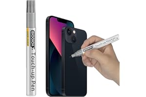 BIOOICH Midnight SP83 Touch Up Paint for iPhone 14/14 Plus, Phone Frame Scratch Repair Pen with Replacement Tip – Quick & Easy Paint Fix