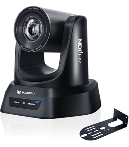 Amazon.com: TONGVEO 4K AI PTZ Camera with Auto Tracking and 20X