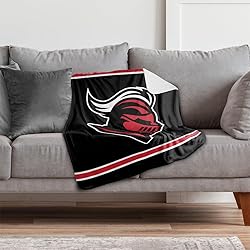 Rutgers University Primary Logo Stripes Sherpa