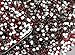 1440pcs Flat Back Rhinestones Round Brilliant 14 Cut 3mm - 10ss Deep Red