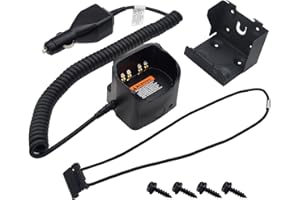 Kymate RLN6434 RLN6434A Car Travel Charger for Motorola Walkie Talkies APX6000 APX7000 APX8000 APX600XE APX700XE APX8000XE SRX2000 Radio Vehicular Chargers Car Battery Charging Base