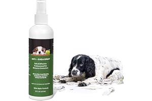 GLOVV Bitter Apple Spray for Dogs to Stop Chewing, Dog Deterrent Spray Stop Pets from Chewing on Furniture, Paw, Wounds & More, No Chew Spray for Dogs, Anti Chew Spray for Dogs for Indoor & Outdoor Use