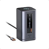 Baseus Spacemate Docking Station 11-in-1 with Triple Display for Windows | 2 x HDMI 2 x DP 4K @ 60Hz, 3 x USB-A/C 10 Gbps, 1 Gbps Ethernet, 100 W PD, compatible with laptop Dell/HP/Lenovo/Acer