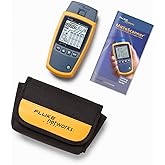 Fluke Networks MS2-100 MicroScanner2 Copper Cable Verifier with Built-In IntelliTone Toning, Troubleshoots RJ11, RJ45, Coax, Tests 10/100/1000Base-T, and Voip,yellow