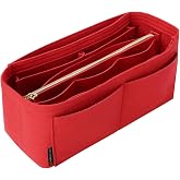 OMYSTYLE Purse Organizer Insert, Felt Tote Bag Organizer Insert with 6 Size | Handbag Dividers for Inside Purse, Compatible with Longchamp, Neverful, Speedy and More