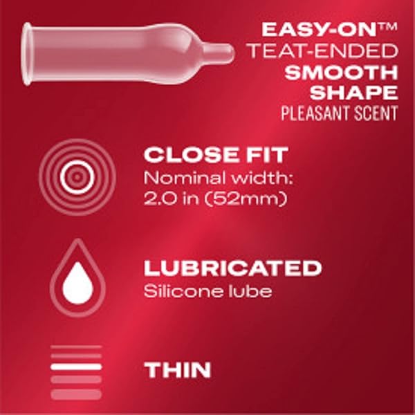 DUREX EXTRA SENSITIVE LUBRICATED ULTRA THIN PREMIUM CONDOMS, CLOSE FIT, 12 CT, FSA/HSA ELIGIBLE, DISCREET PACKAGING