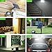 Poweradd 30 LED Brighter Solar Light IP65 Wired Waterproof Solar Powered Flood Landscape Lamp with 16ft Ultra Long Cord, Dusk to Dawn Auto ON/OFF for Wall, Roof, Path, Road, Garden, Yard, Patio