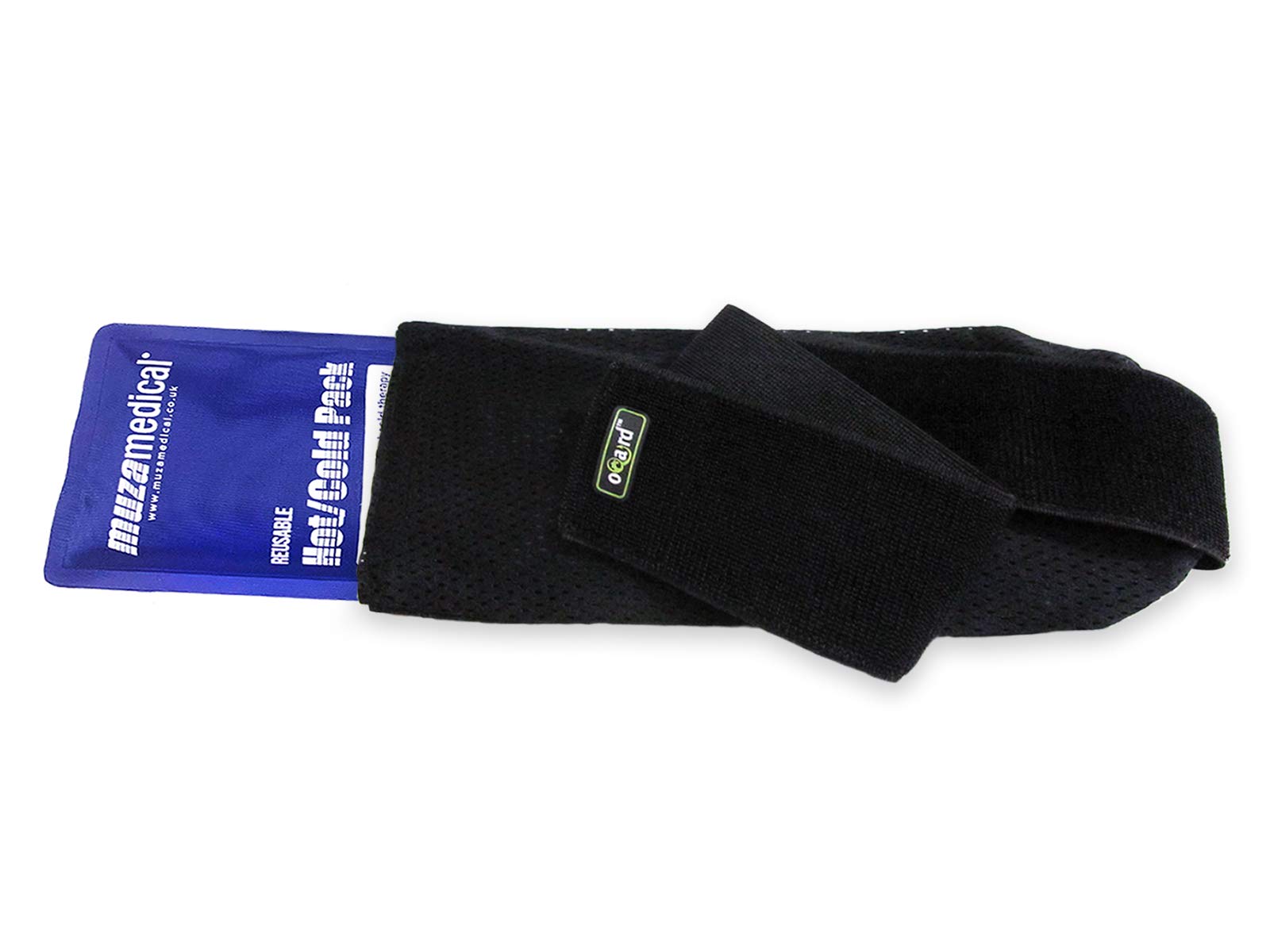 Oqard Premium Compress Wrap and Muzamedical Hot Cold Gel Pack - 1 Set