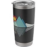 Colorado Flag Mountain Stainless Steel Insulated Tumbler