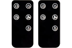 MUSBELER Replacement Remote Control Compatible for Lasko Elite Collection 18-inch Pedestal Fan (2pk)
