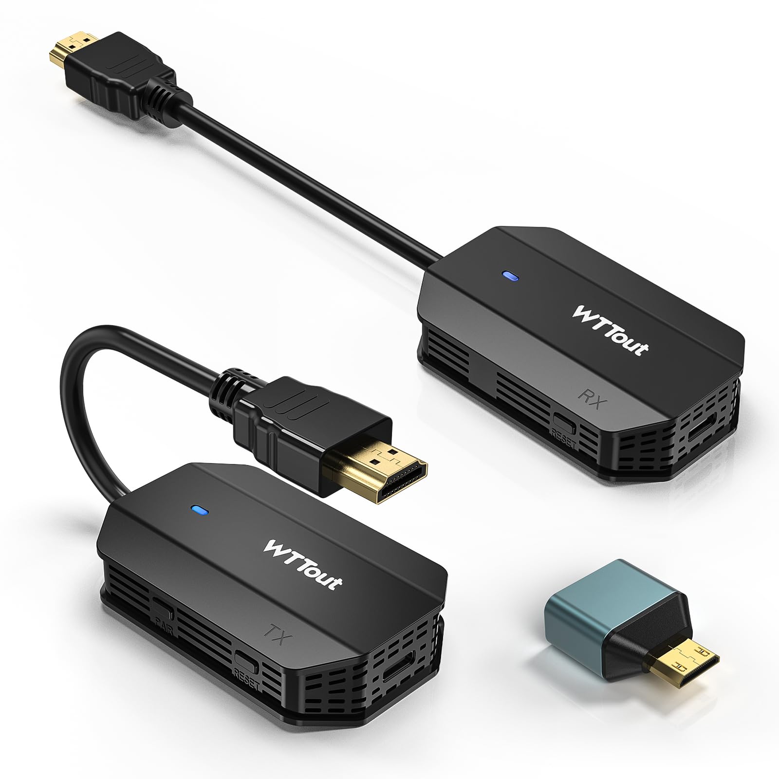 WTTout Wireless HDMI Transmitter and Receiver, HDMI