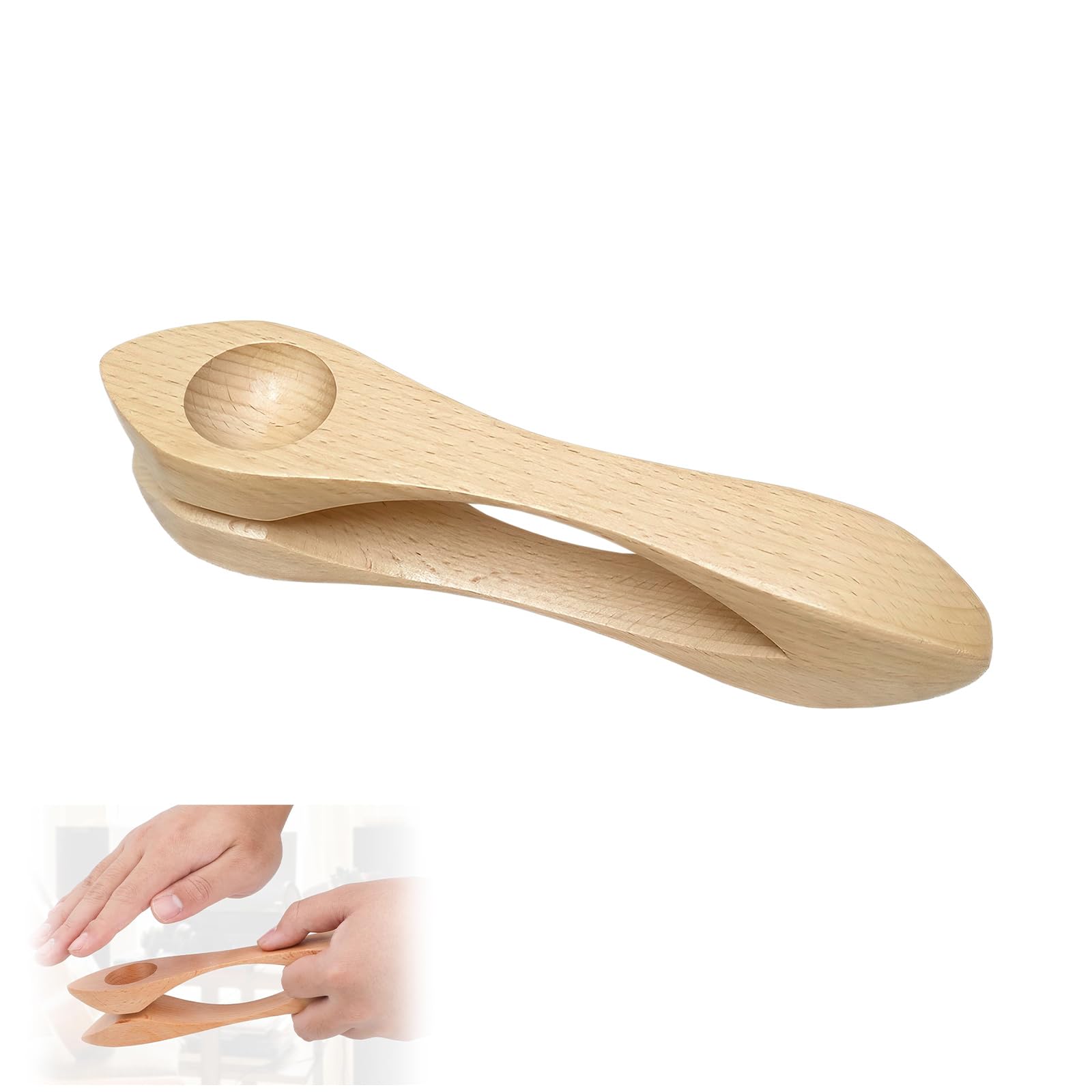Musical Spoons, Heritage Musical Spoons Wooden, Percussion Instrument is Fits for All Ages