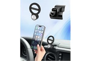 Lxkyanteu Car Phone Holder for Toyota Tacoma 2016-2023 Auto Accessories, Cell Phone Mount Compatible with MagSafe, 360° Rotat