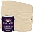 Glidden Exterior Paint + Primer: Beige/Almond Cream, One Coat, Flat, 1-Gallon