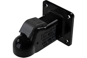 Demco 15923-81 Flat-Mount 2-5/16'' Coupler 4-Bolt 21K w/EZ Latch, Black