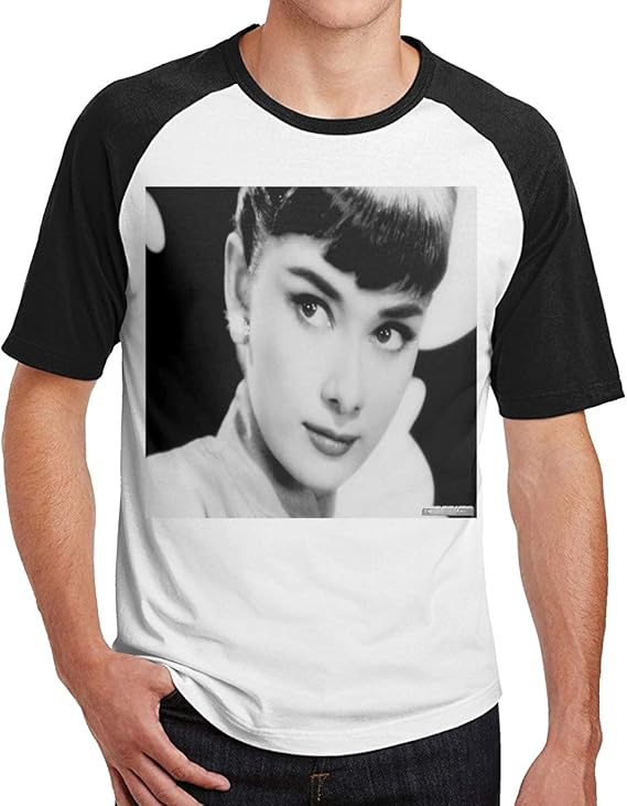 Amazon Co Jp メンズ半袖tシャツ 俳優audrey Hepburn 春 夏 秋と冬の屋内と屋外の半袖tシャツ 学校 旅行 仕事 ランニング ウォーキング デート 服 ファッション小物