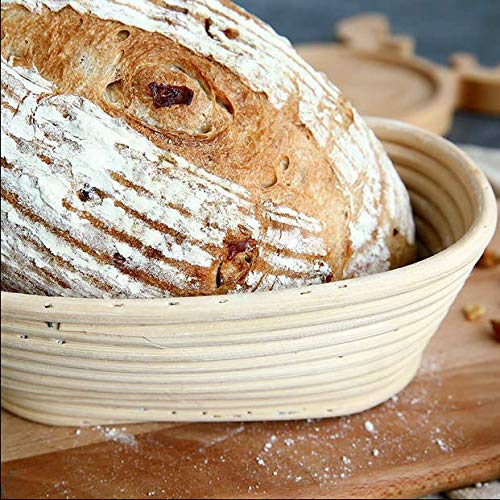 35cm/14" Oval Bread Proofing Basket Sourdough Proving Basket