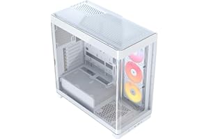 CORSAIR Frame 4500X RS-R ARGB Panoramic Glass Mid-Tower PC Case – InfiniRail Mounting System, Fits Dual 360mm Radiators, GPU 