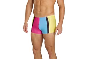 Sporti Mens Square Leg Swimsuit - Men's Lap Swimming Suits - Competitive Swimsuit Men for Lap Swimming