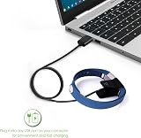 AWINNER Charger for Fitbit Alta USB Charging Cable Replacement 2 Pack view 4