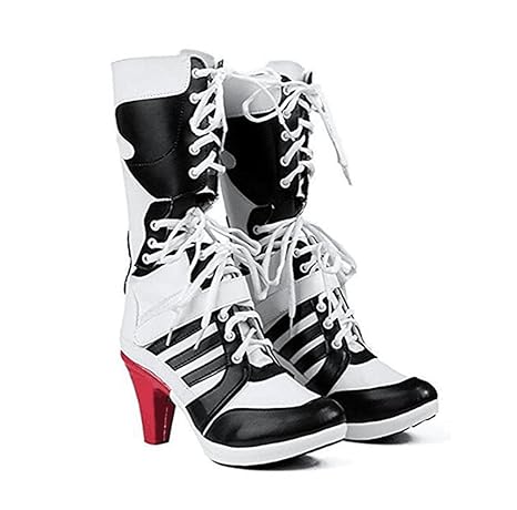 Zhangjianwangluokeji Damen Uggs Boots Shoes Cosplay Schuhe Cosplay Kostüm Stiefel (weiß, EU 38)